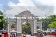 2023年信阳考研分数线_信阳农林学院分数线2023