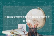 云南大学艺术研究生院（云南大学艺术研究生院官网）