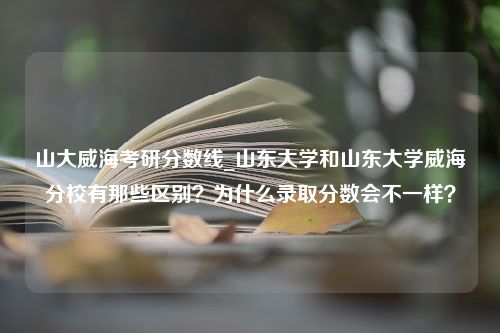 山大威海考研分数线_山东大学和山东大学威海分校有那些区别？为什么录取分数会不一样？