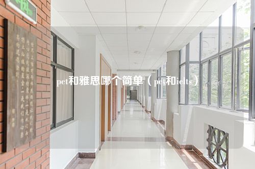 pet和雅思哪个简单（pet和ielts）