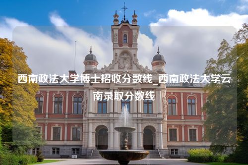 西南政法大学博士招收分数线_西南政法大学云南录取分数线