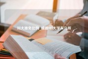 川大推免比例_成都985大学有几所