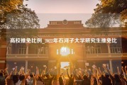 高校推免比例_2022年石河子大学研究生推免比例