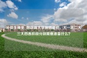 补偿生推免_想获得大学保研资格，大一大二大三大四各阶段分别需要准备什么？